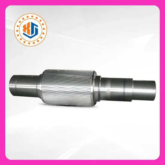 Rubber Crusher Roller for Rubber Without Steel Wire with a Higher Intensity