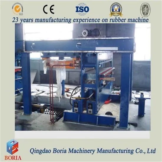 Qingdao Rubber Flat Vulcanizing Machine with ISO Cetification