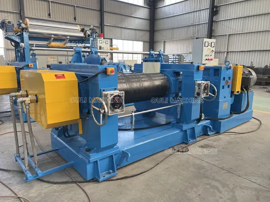 Rubber Two Roll Mill Open Mixer Machine for Mass Rubber Mixing
