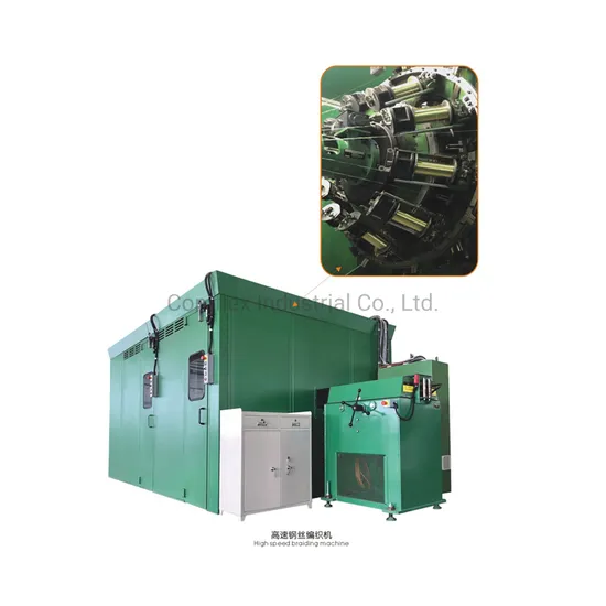 High/Low Speed Stainless Steel Wire Braiding Machine for Hose