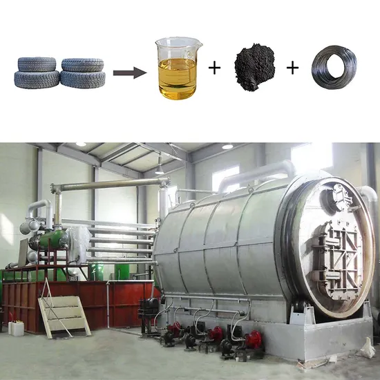 Fast Installation Tyre Recycling Crumb Rubber Pyrolysis Oil Machine Converting to Fuel Oil