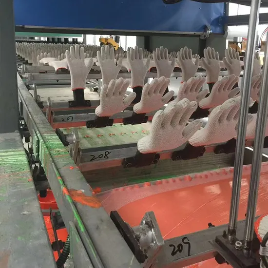 Latex Glove Dipping Making Machine Labor Coated Glove Diping Machine