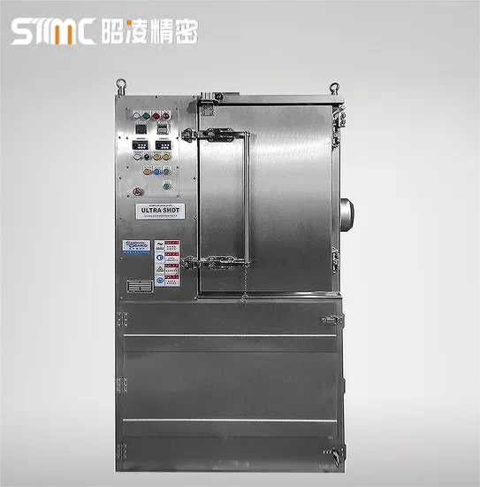 Automatic shock-absorbing block deflashing machine Ultra Shot NS-120C