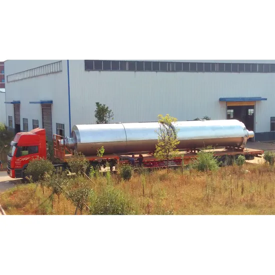 Waste Rubber to Fuel Oil Recycling Pyrolysis Machine