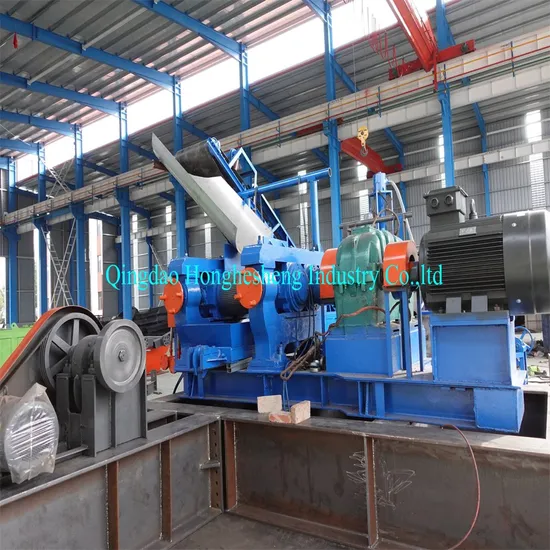Semi-Auto Waste Tyre Recycling Line Rubber Crumb Powder Making Machine