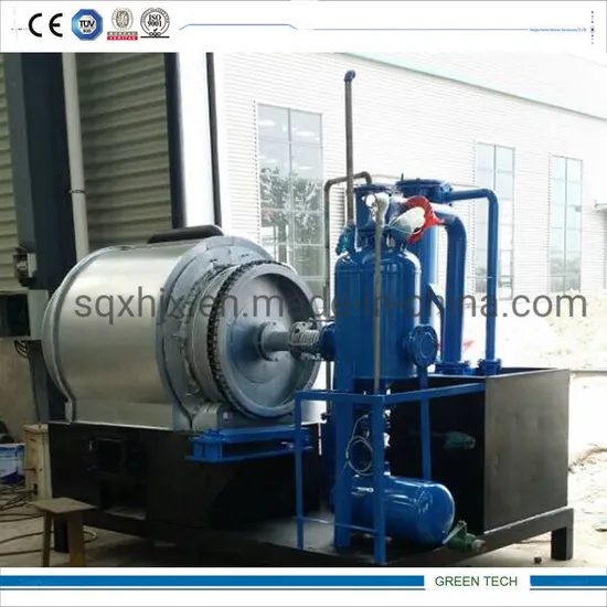 3 Ton Mini Pyrolisis Machine Recycling Tires Waste to Oil