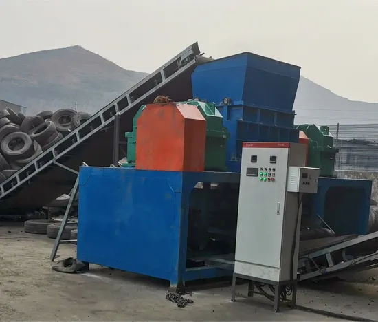 China Factory Supply Waste Tire Shredder Waste Tire Recycling Crusher
