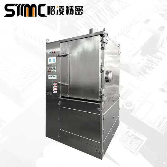 Automatic sealing ring nitrogen deburring machine Ultra Shot NS-120T