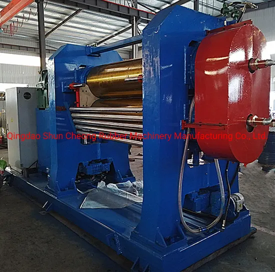 Two Roller Machine / Two Roll Mill for Rubber Sheet Producing