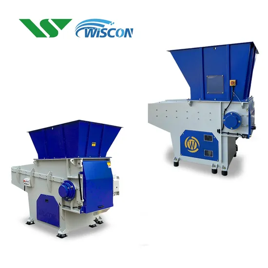 Efficient Wood Pallet Single Shaft Shredder Strong Powerful Aluminum Cans Shredder Machine