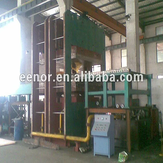 Rubber Mat Making Machine / Rubber Tile Vulcanizing Press Machine