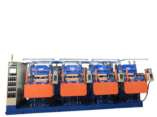 Multi-Station Vulcanizing Moulding Machine for Rubber Sole