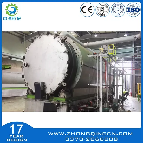 Fully Continuous Waste Rubber Recycling and Pyrolysis Plant
