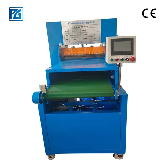 Reliable China Pege Automatic Cutter for Quick Rubber Strip Processing
