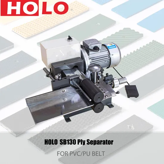 Holo 750W PVC Pvk PU Conveyor Belt Ply Separator Equipment