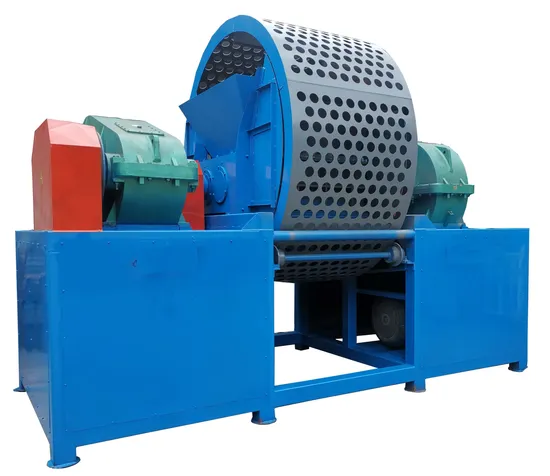 Automatic Waste Tire Recycling Tyre Shredder Crusher Waste Tire Cutting Machine