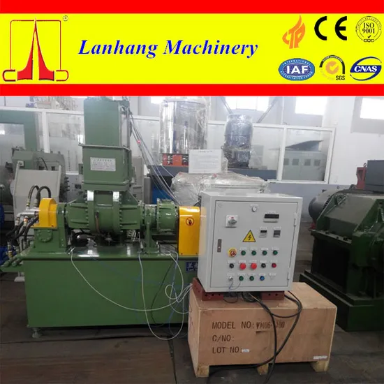 Cold Channel Design Mixing Room and Rotor Dispersion Kneader
