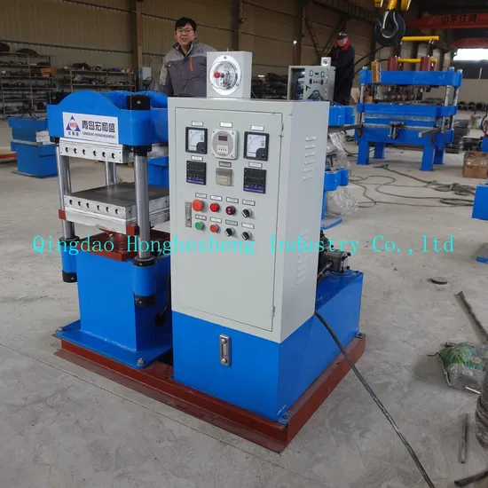 25t One Layer Four Column Rubber Vulcanizing Press Machine