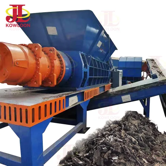 Original Factory Old Tyre Recycling Machine Radial OTR Rubber Crusher Mining Truck Tire Shredder
