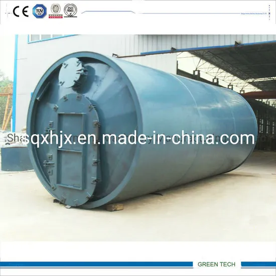 12tpd Machine Recycling City Waste to Oil Energy