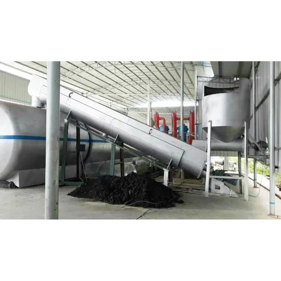 Advanced Continuouse Tire Pyrolysis Line