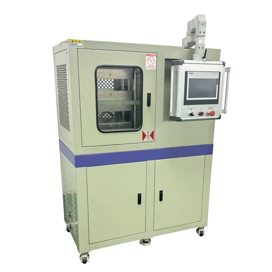 400 * 400 mm Laboratory Plate Vulcanizer 30/50/100t Curing Press for Rubber Vacuum Vulcanizing Press Machine