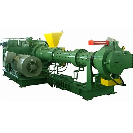 Rubber Extruder Machine Cold Feed Extruder Rubber Extruding Machine with Head