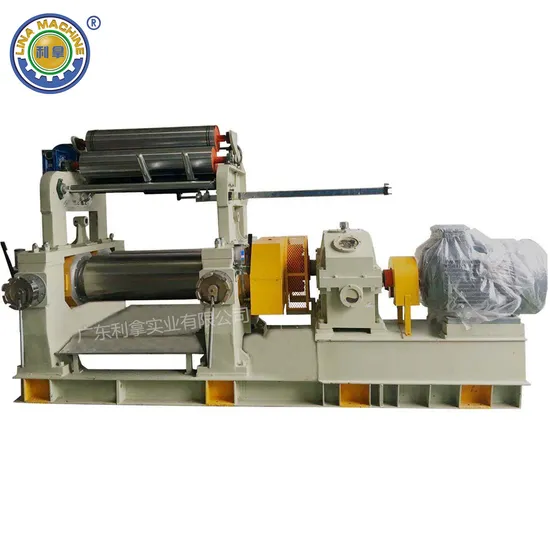 Automatic Stripping Open Mixing Mill for Silicone Rubber and Color Powders