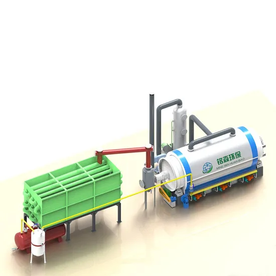 Fully Automatic Waste Tire Pyrolysis Equipment with High Profit