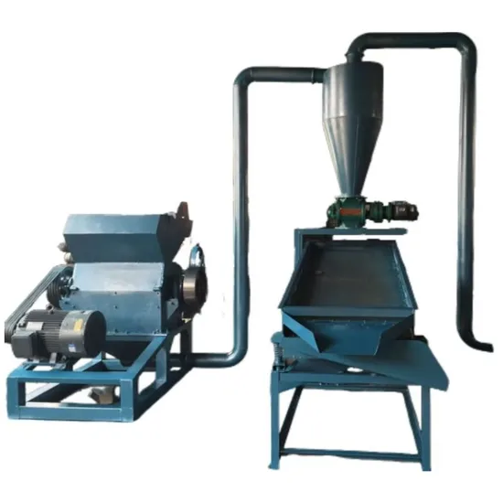 Tire Crusher Rubber Machine Rubber Particle Crushing and Sorting Equipment