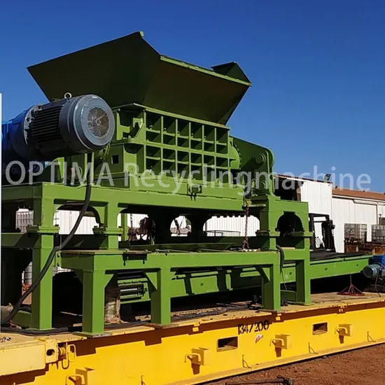 Old Tyre Recycling Machine Tire Shredding Rubber Tile Production Line Tire Shredding Machine