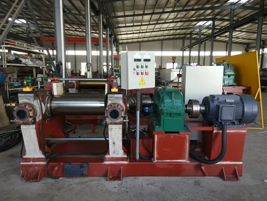 Open Mill Rubber Open Mixing Machine, Plastic Laboratory Roll Mill, Two Roll Rubber Mix Milling Machinery