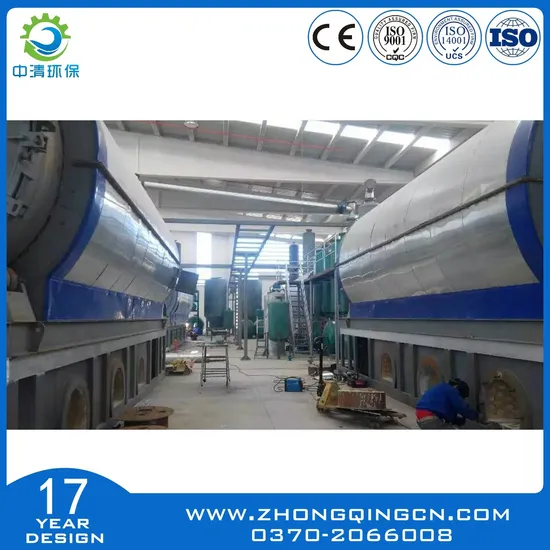 Waste Tire/Waste Plastics/Waste Rubber/Solid Waste Recycling Machine/Pyrolysis Machinet to Diesel Oil with CE, SGS, ISO, BV