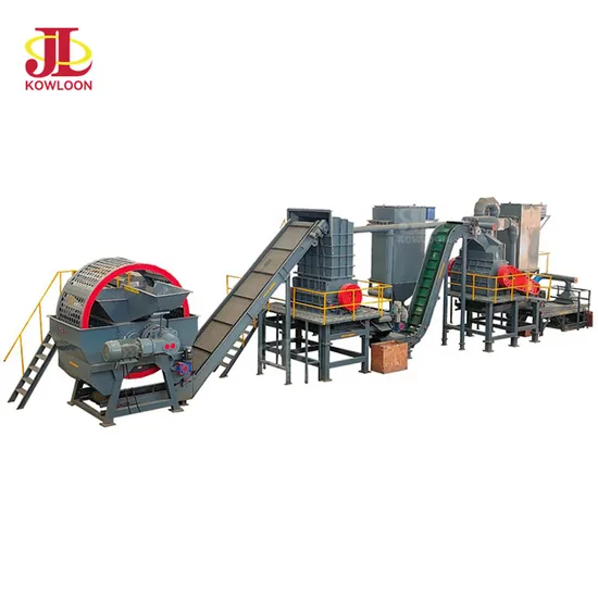 1-3t/H Rubber Tire Recycling Crusher Rubber Tyre Shredder Machine for Sale