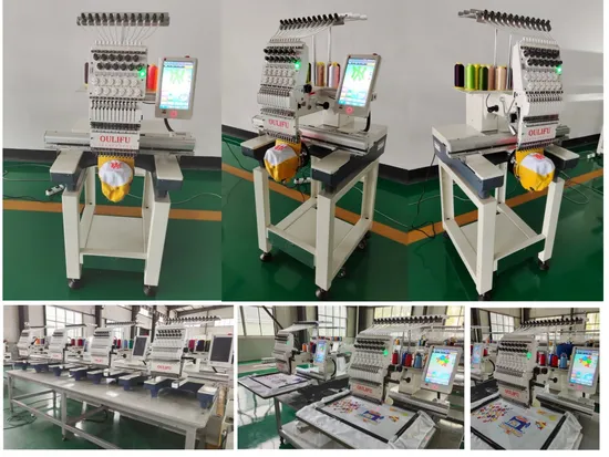 Factory Direct Computerized Embroidery Machine Single Head Cap Embroidery Machine