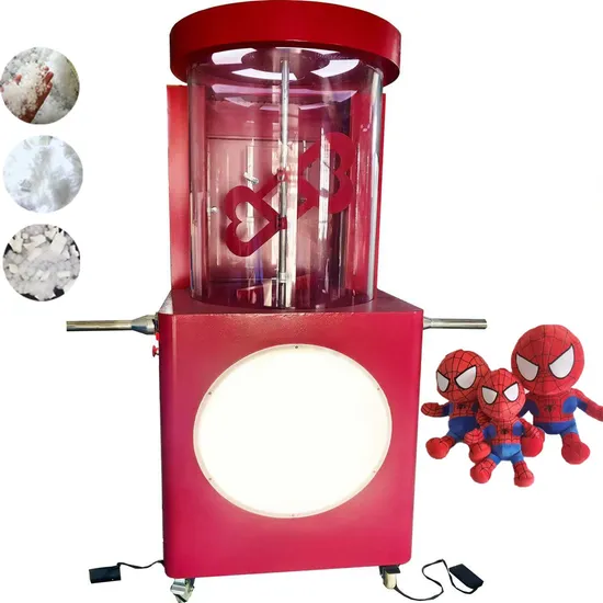 High-Efficiency Automatic Red Doll Plush Toy Stuffing Claw Crane Machine