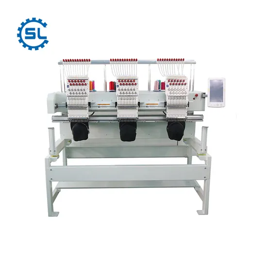 Single Head Flat Computerized Embroidery Machine for Clothes