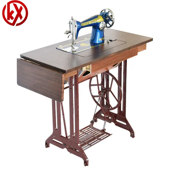 Single Head Mesin Jahit Ja2 Domestic Mini Handbag Sewing Machine Table and Stand with Two-Drawers