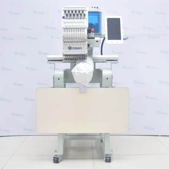 Cheap Embroidery Machine Single Head 12 Needle Dahao Computer 300*400mm