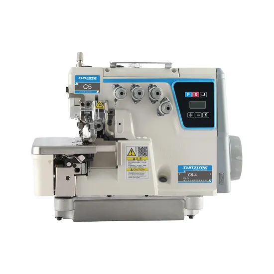 C5f-4 Automatic 4 Thread Overlock Industrial Sewing Machine with Step Motor