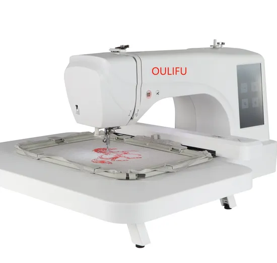 Low Price Home Embroidery Machine Single Head Sewing Machine 2025