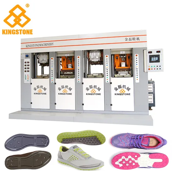 Automatic Static Injection Molding Machine for Making Shoe Sole in TPU/TR/PVC/TPR Material