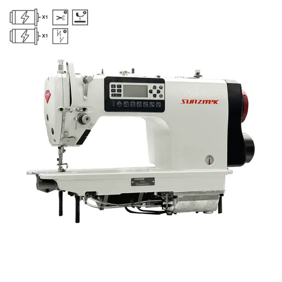S290e Single Stepping Motor Electronic Lockstitch with Automatic Thread Trimmer and Footlifter