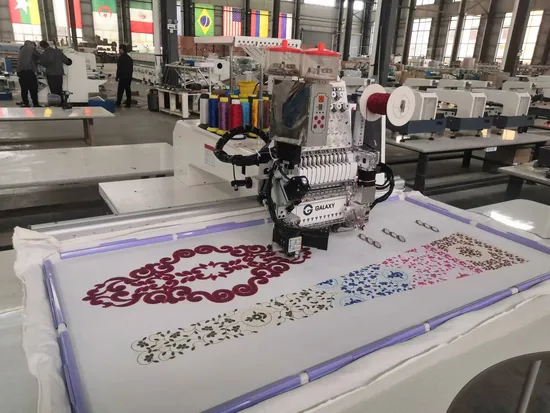 USA Europe Market Single Head Embroidery Machine Customized with High Quality