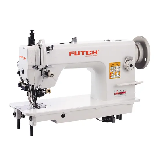 Fq-0312 Factory Direct Sales Can Be Customized Side Cutting Medium Thick Material up and Down Compound Feeding Flat Seam Industrial Heavy Sewing Machine