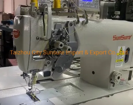 Direct Drive High Speed Sewing Machine with Auto Trimmer (micro oil) with Double Needles Ss-8452/8752