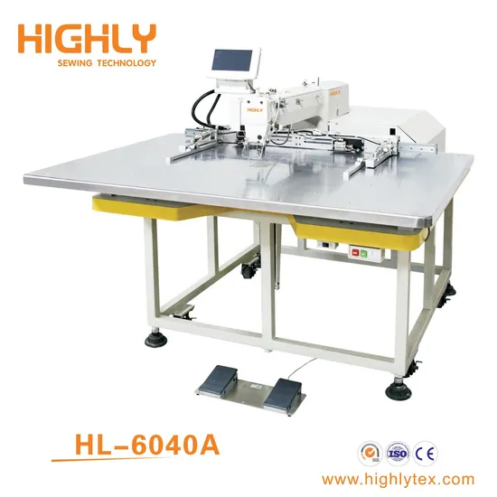 Highly 6040 Large Size Pattern Sewing Machine for Seat Cover Cushion Shoes Upper Airbag