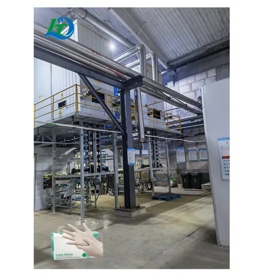 Latex Glove Production Line Machinery Glove Machine Line Latex Gloves Production Line