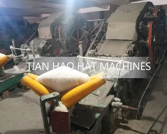 Wool Carding Machine for Wool Felt Hat Body Production Line