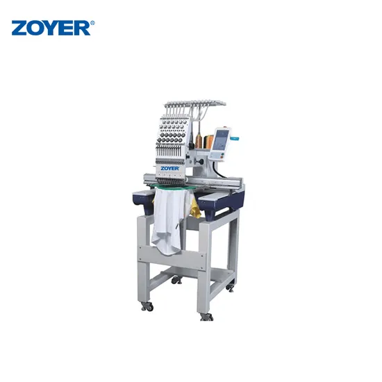 Zy-Em0112 Single Head 12 Needle Embroidery Sewing Machine